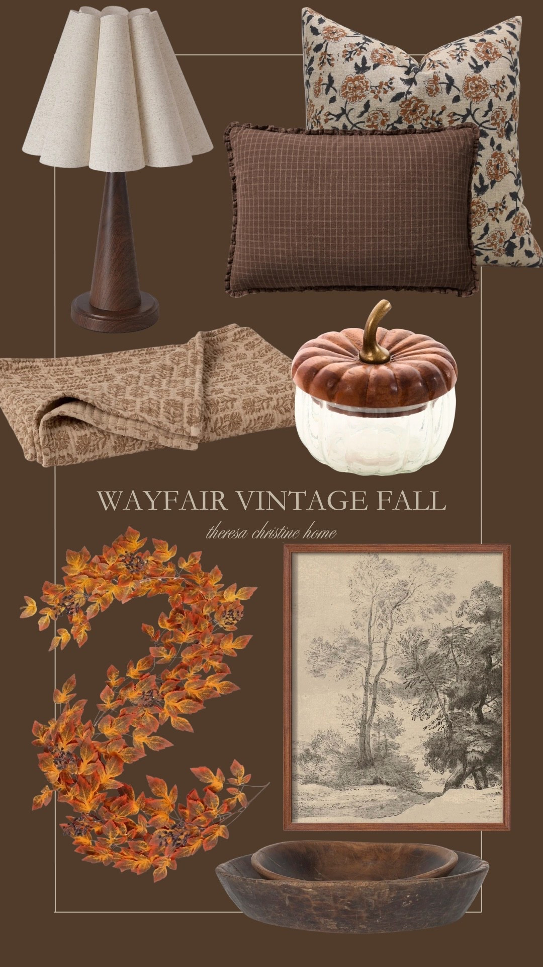 Wayfair Vintage Fall

#LTKHome #LTKSaleAlert #LTKSeasonal