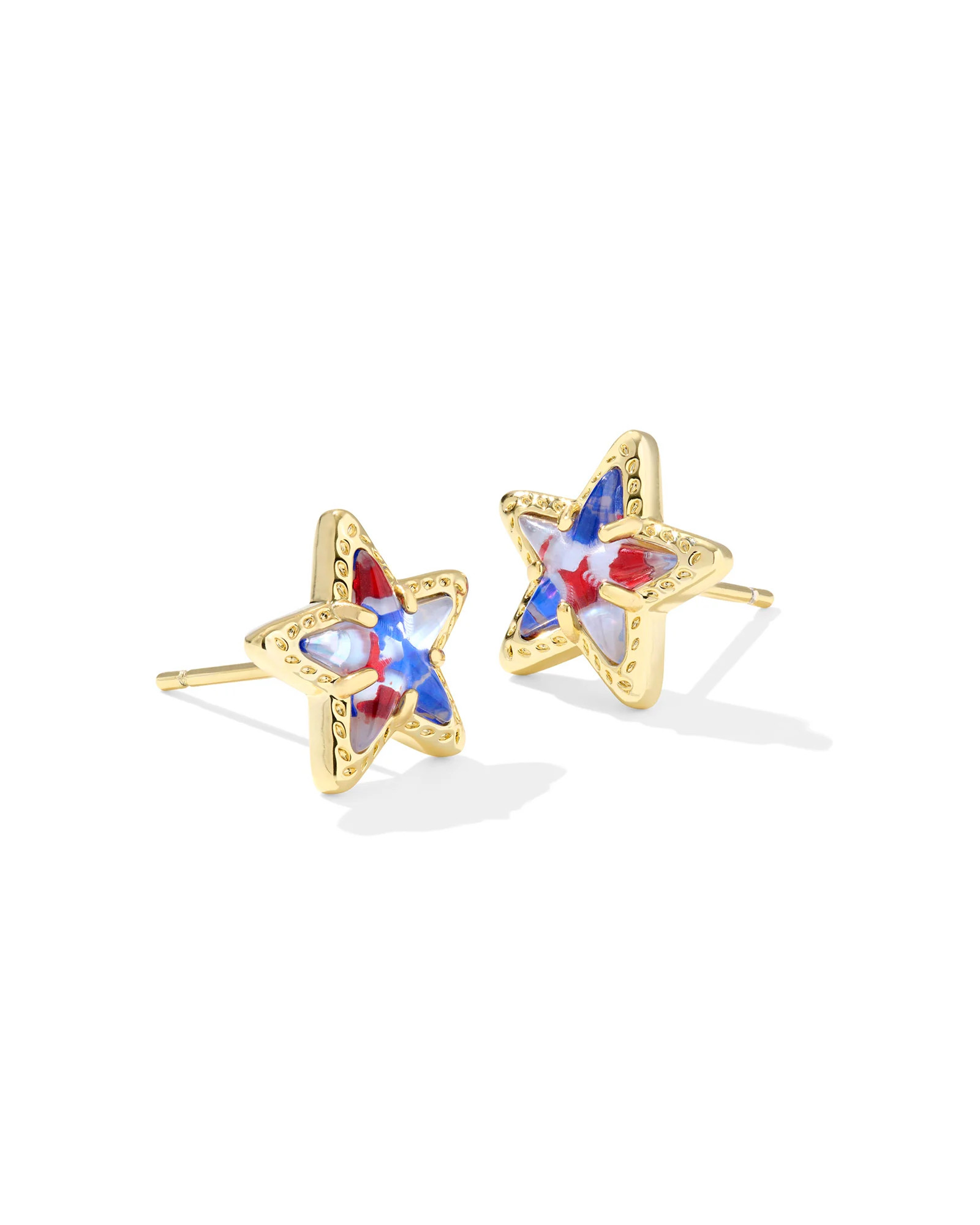 Cassidy Gold Stud Earrings | Kendra Scott