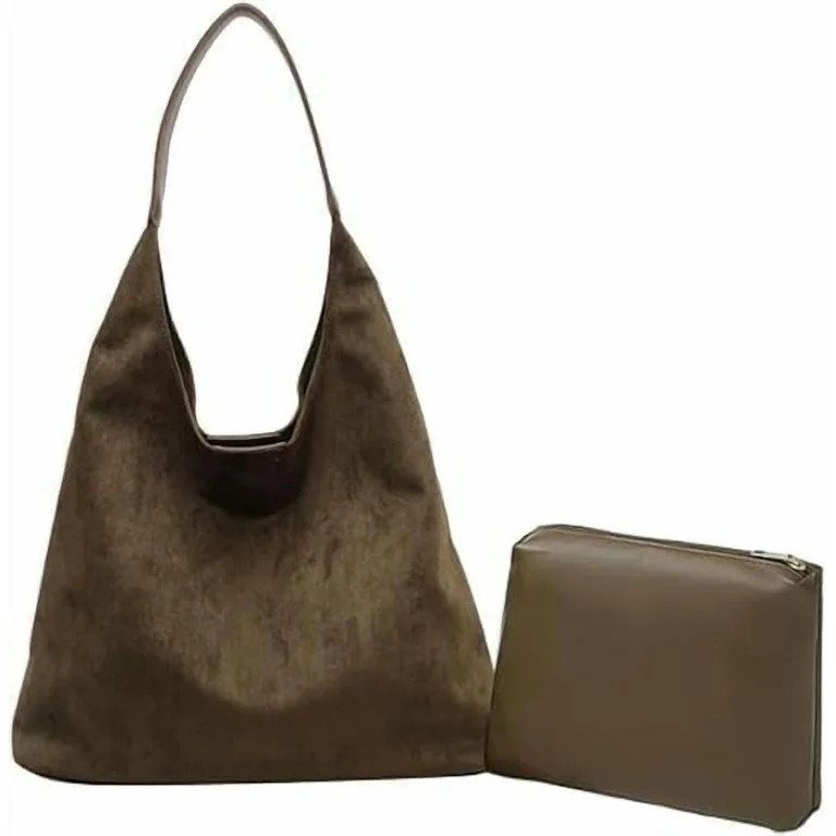 suede purses for women, suede bag, suede bags for women, slouchy bags for women, suede hobo bags ... | Walmart (US)