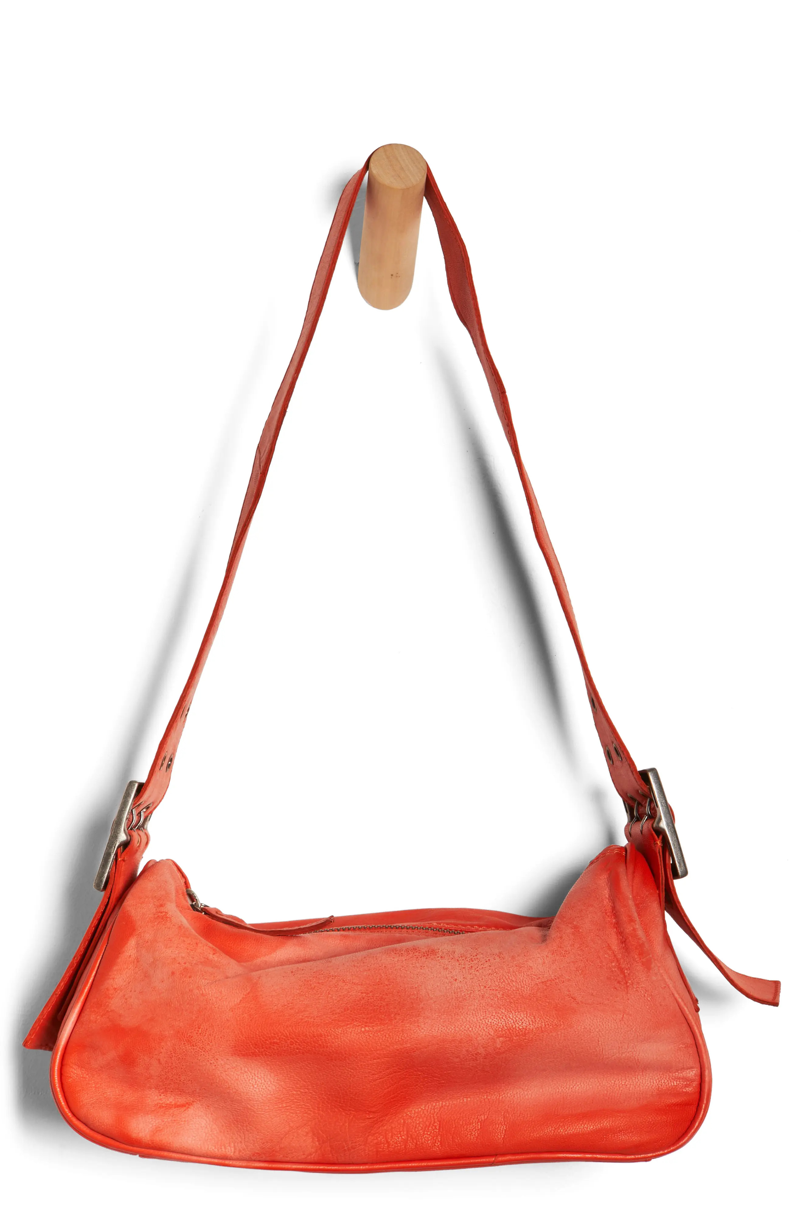 Free People Army Candy Leather Baguette Bag (Women) | Nordstrom | Nordstrom
