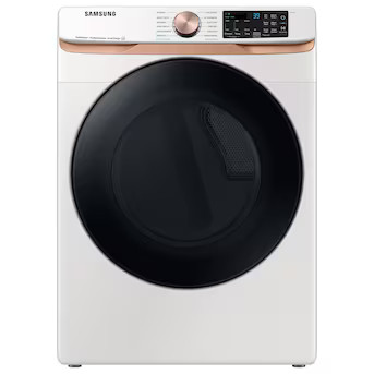 Samsung 7.5-cu ft Stackable Steam Cycle Vented Electric Dryer ( Ivory ) Energy Star Certified | Lowe's