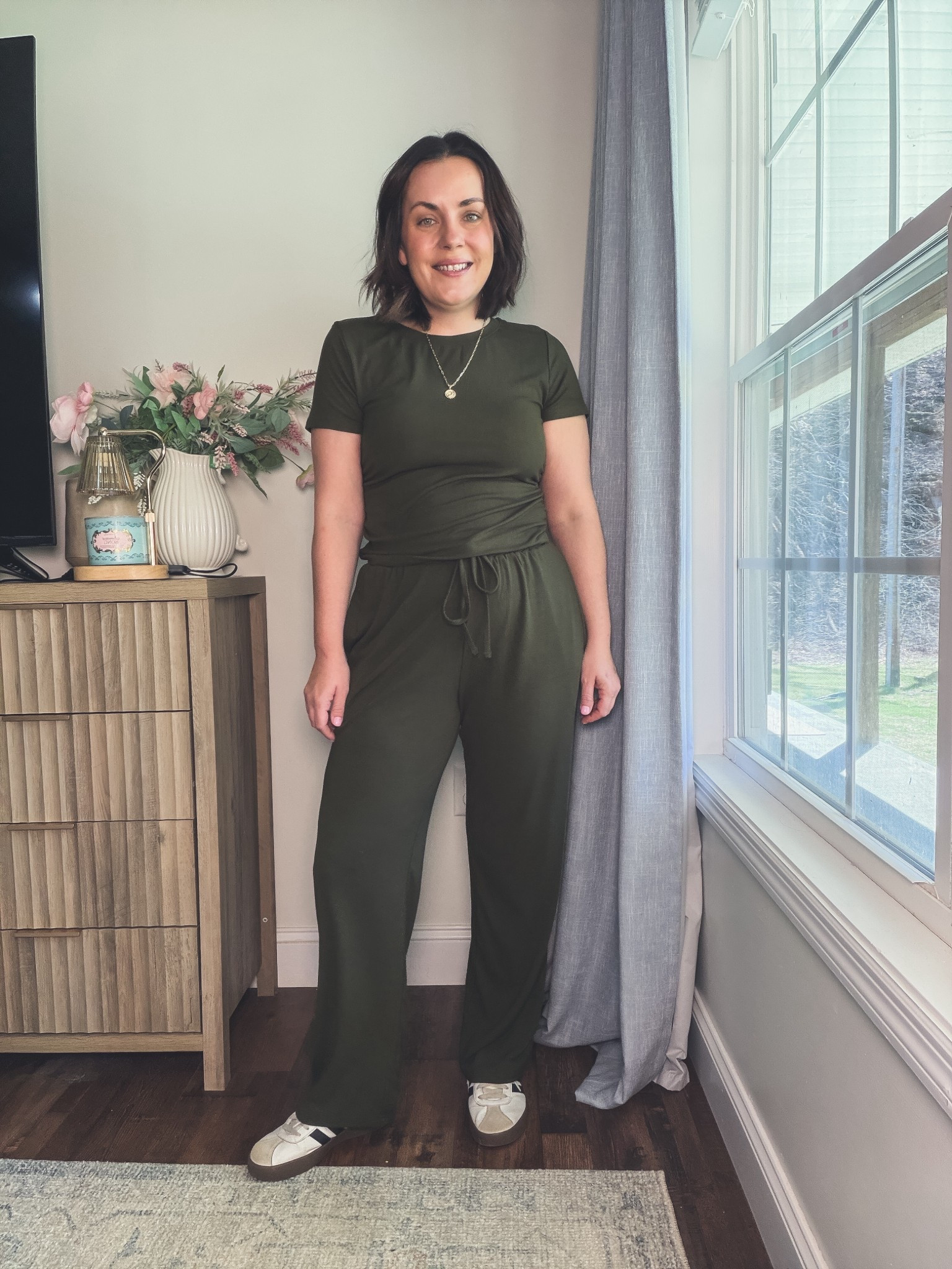 The perfect two piece set for summer. Spring 2026 outfits. 

#LTKSaleAlert #LTKOver40 #LTKootd