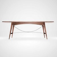 Modernist Dining Table - Mid Century Modern Kitchen & Room Oval | Etsy (US)