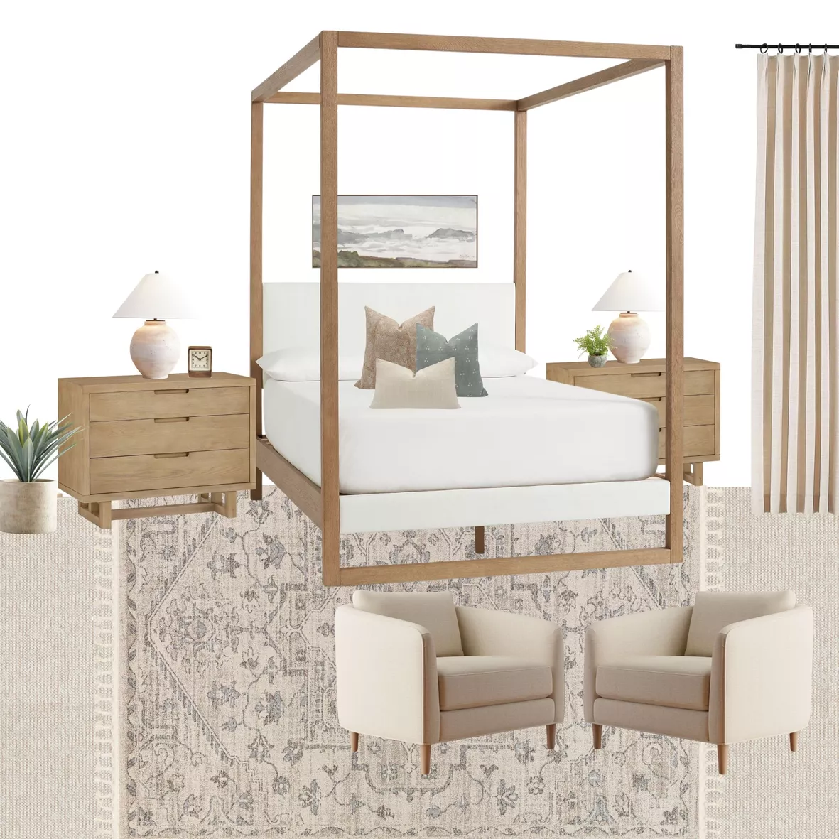 Portola Canopy Bed curated on LTK