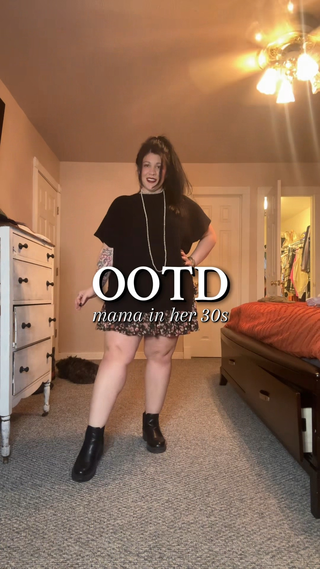 This is a really fun but simple look. It would be really easy to recreate. If you’re on the hunt for fun skirts @Pink Lily Retail always has tons of cute options!

#LTKFallSale #LTKFindsUnder50 #LTKFindsUnder100