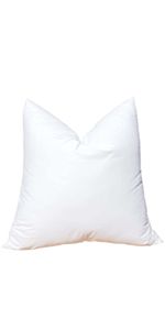Pillowflex Synthetic Down Pillow Insert - 20x20" Down Alternative Pillow, Insert for Bed Pillow S... | Amazon (US)