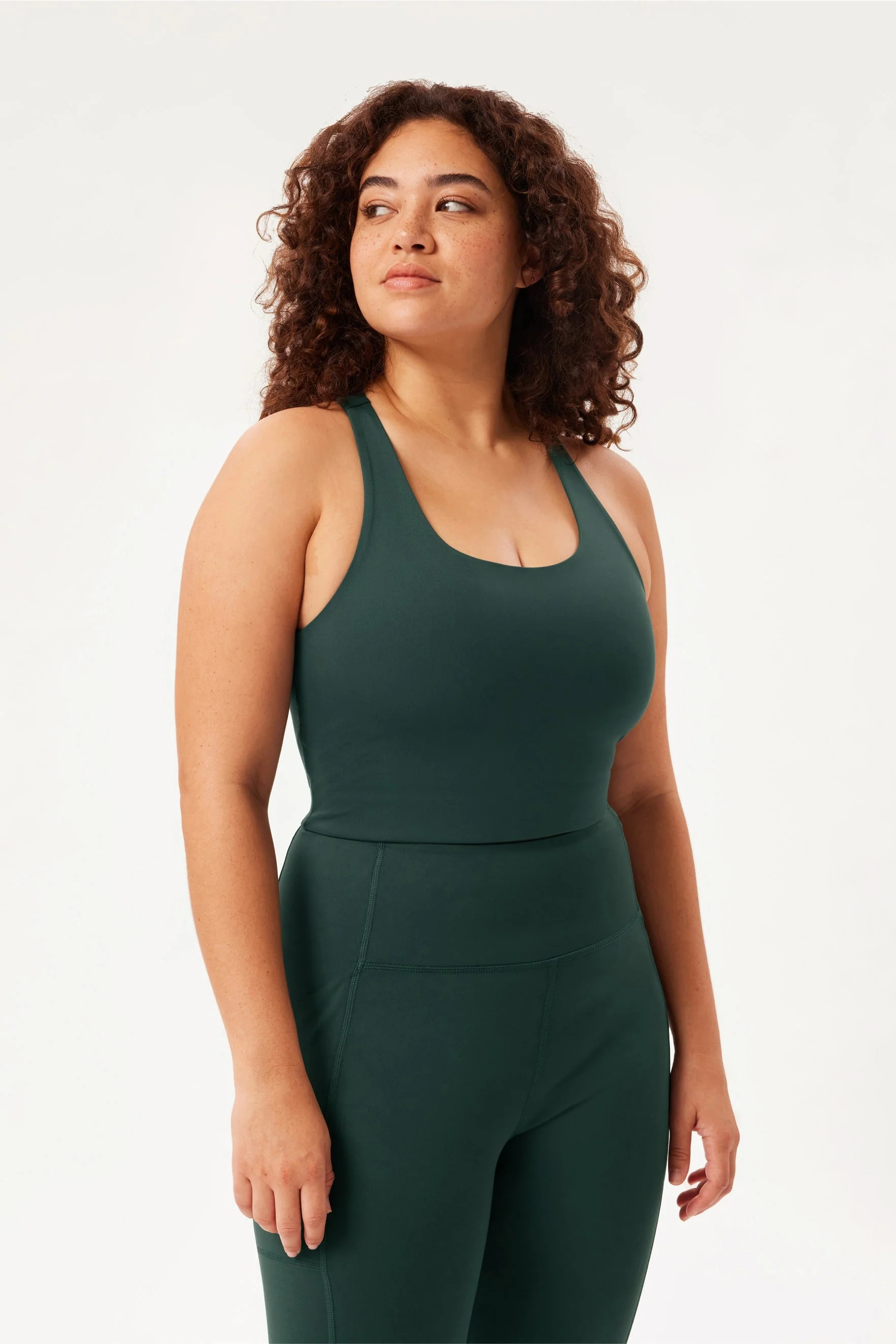 Moss Paloma Racerback Bra | Girlfriend Collective