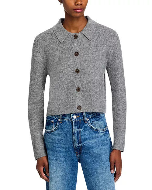 Ellie Collared Knit Cardigan | Bloomingdale's (US)