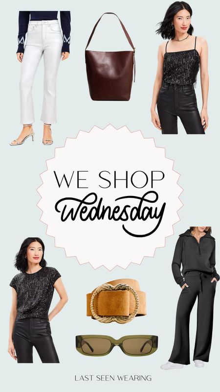 We Shop Wednesday 
#purse #sunglasses #whitepants

#LTKHoliday #LTKSeasonal #LTKstyletip