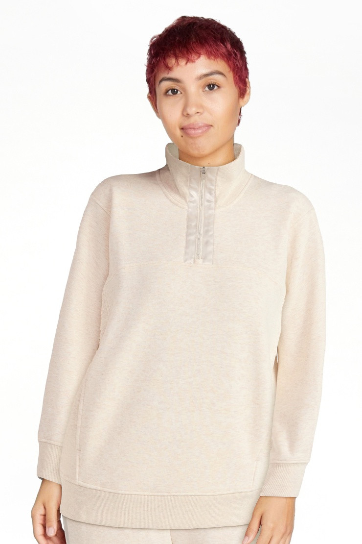 Avia Women's and Women's Plus Fleece Quarter Zip Pullover, Sizes XS-4X - Walmart.com | Walmart (US)