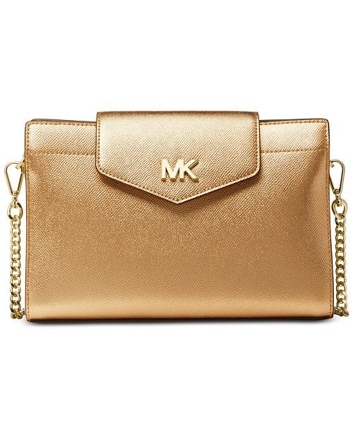 Crossgrain Leather Crossbody Clutch | Macys (US)