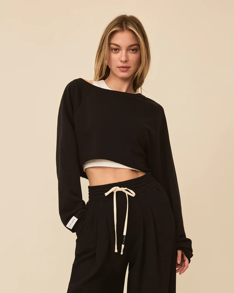 SIMONE TOP BLACK | Nylora