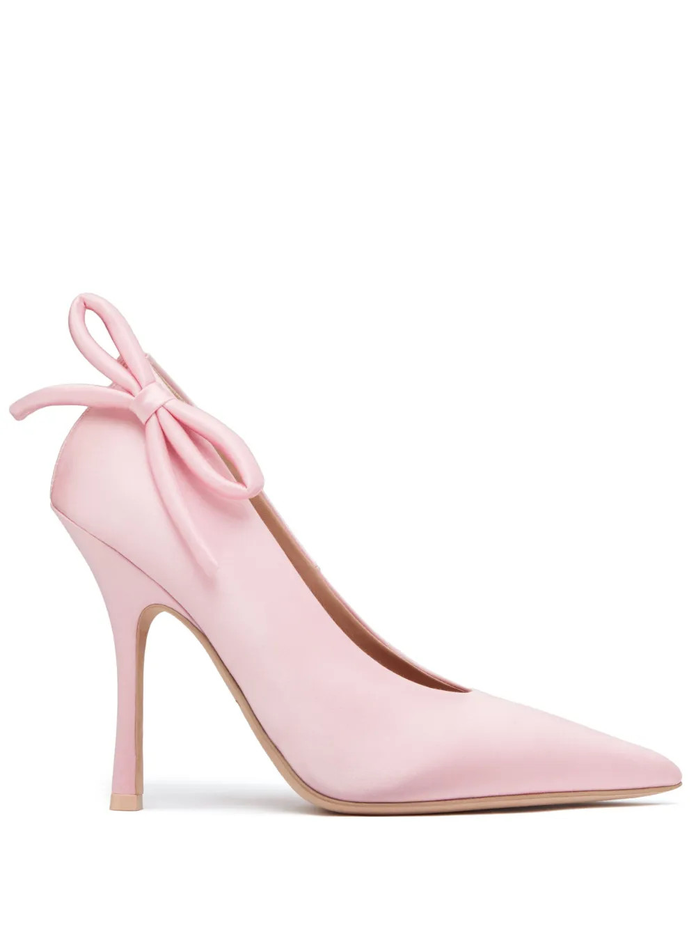Valentino Garavani Nite-Out 110mm Satin Pumps - Farfetch | Farfetch Global