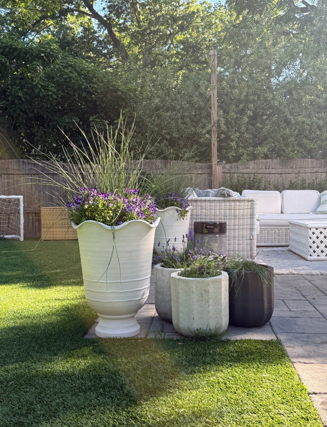 Sharing a mini backyard garden tour and linking all of the planters, outdoor furniture, umbrellas and accessories that we own and love. So many are on sale right now!!

#LTKSaleAlert #LTKHome #LTKSeasonal