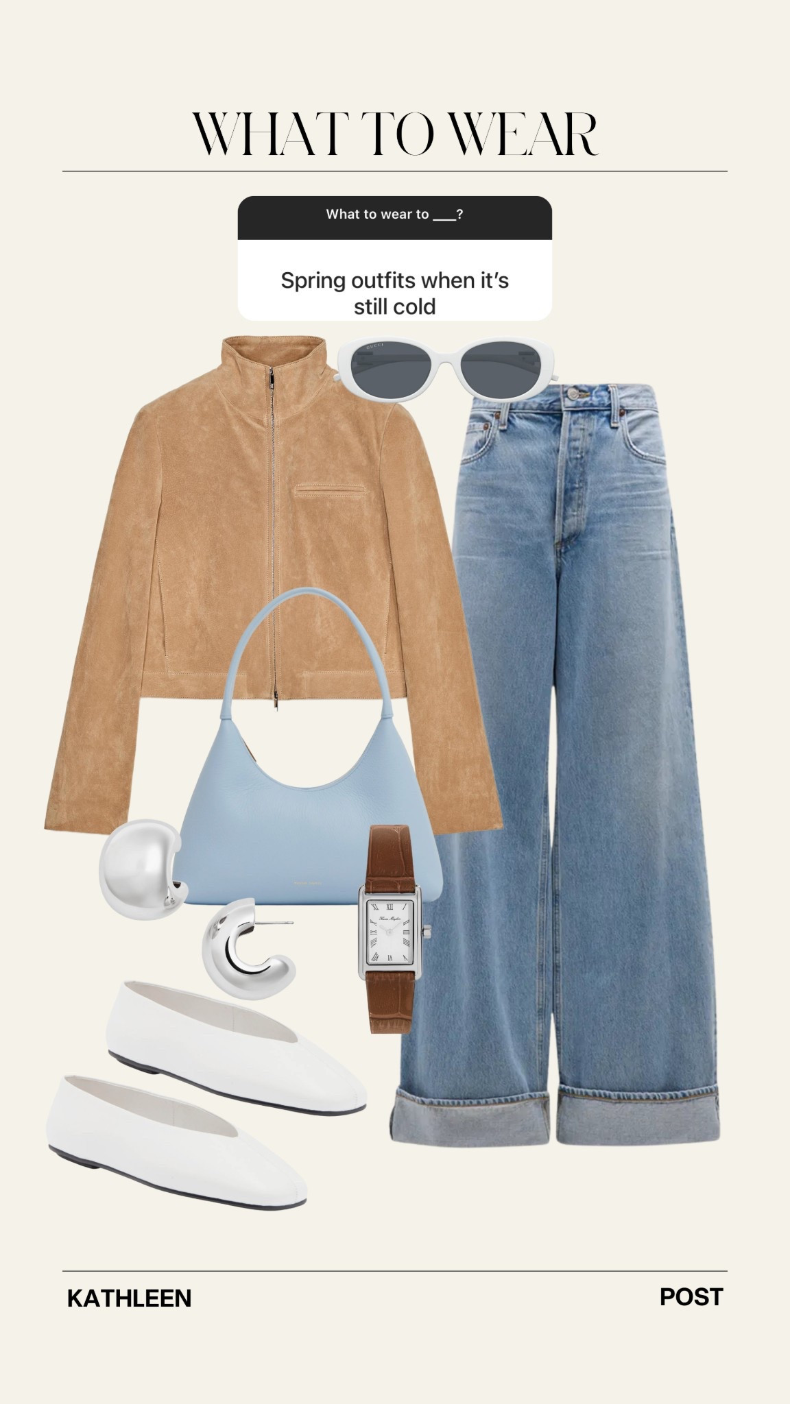 What to Wear: spring outfit when it’s still cold

#kathleenpost

Spring outfit, spring jacket, date night outfit

#LTKSeasonal #LTKStyleTip