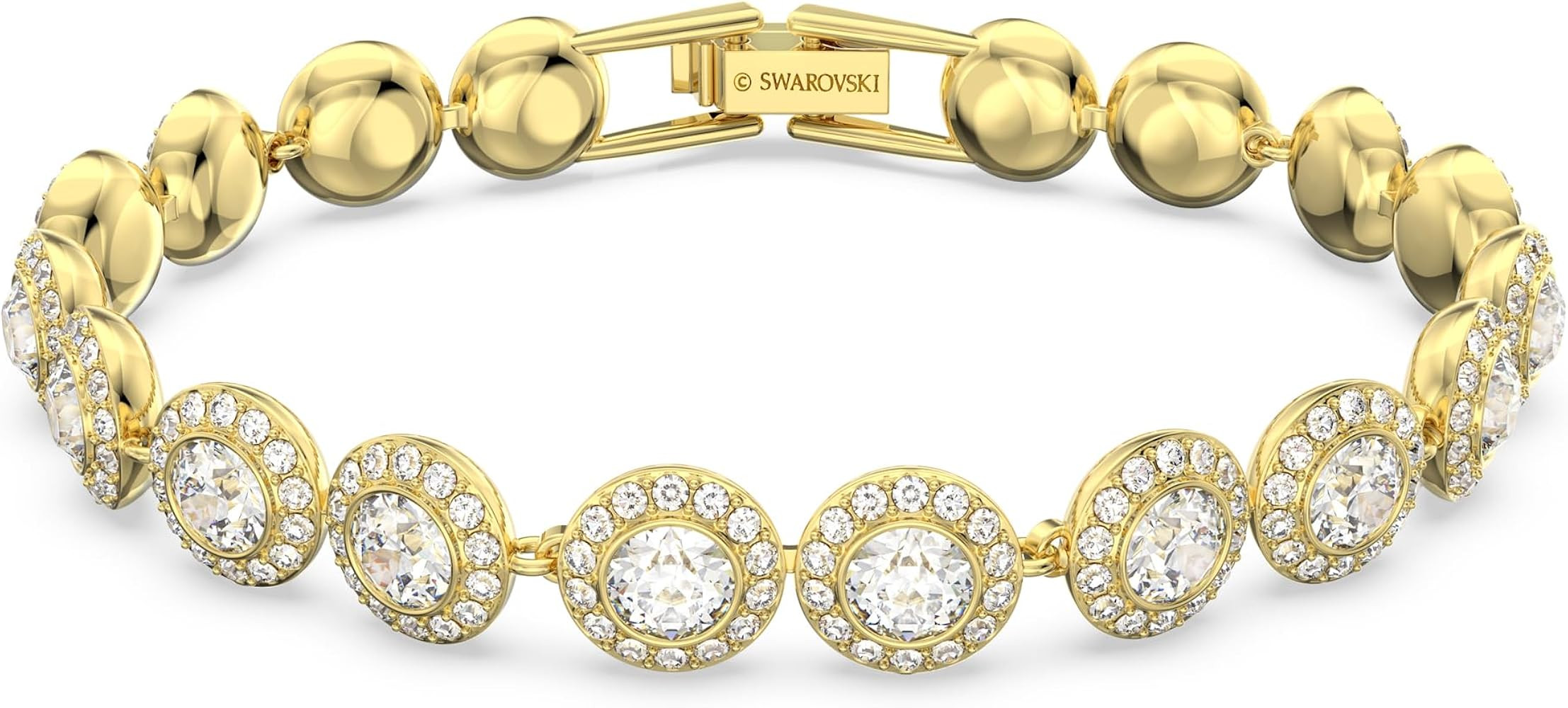 Swarovski Una Angelic Crystal Tennis Bracelet Collection | Amazon (US)