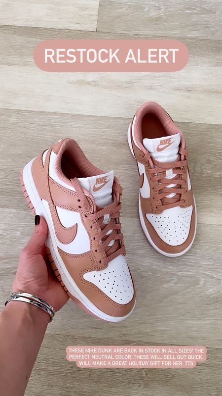 Restock alert 🚨  These Nike Dunks are back in stock! Runs TTS. The perfect neutral color. Would make a great gift for her for graduation, birthday, Mother’s Day or just because 😉 

Nike Dunk Low sneakers, neutral sneakers, gift guide, gift ideas for her, graduation gift, birthday gift, Mother’s Day gift, Nordstrom, The Stylizt 



#LTKstyletip #LTKshoecrush #LTKGiftGuide