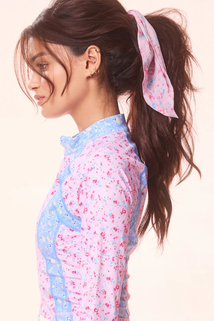 Bellitine Re-Edition Floral Scrunchie | LoveShackFancy