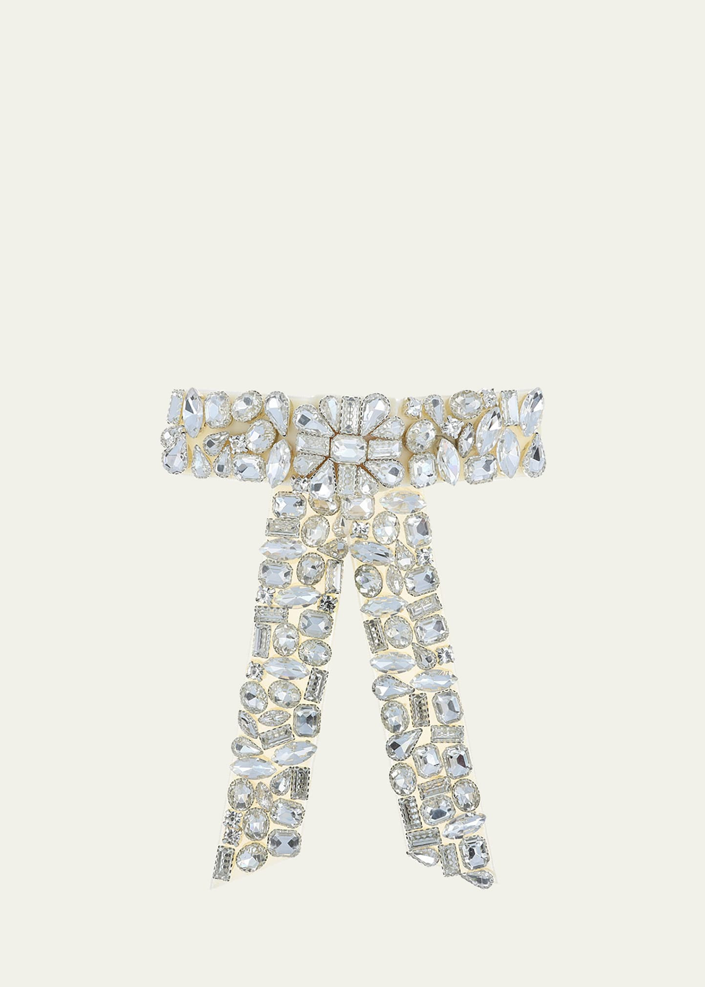 L. Erickson Melanie Embellished Bow Barrette | Bergdorf Goodman