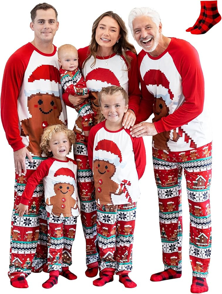 PATPAT Family Christmas Pjs, Christmas Pajamas, Xmas Outfits | Amazon (US)