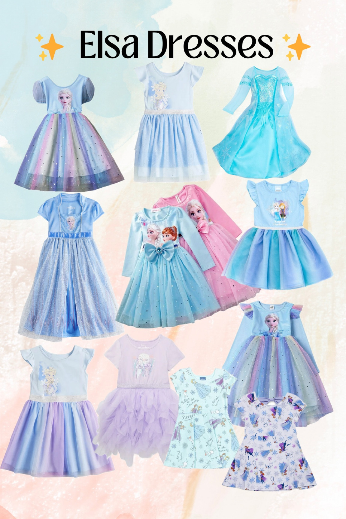 Elsa clothes for your little Elsa loving girl 💙