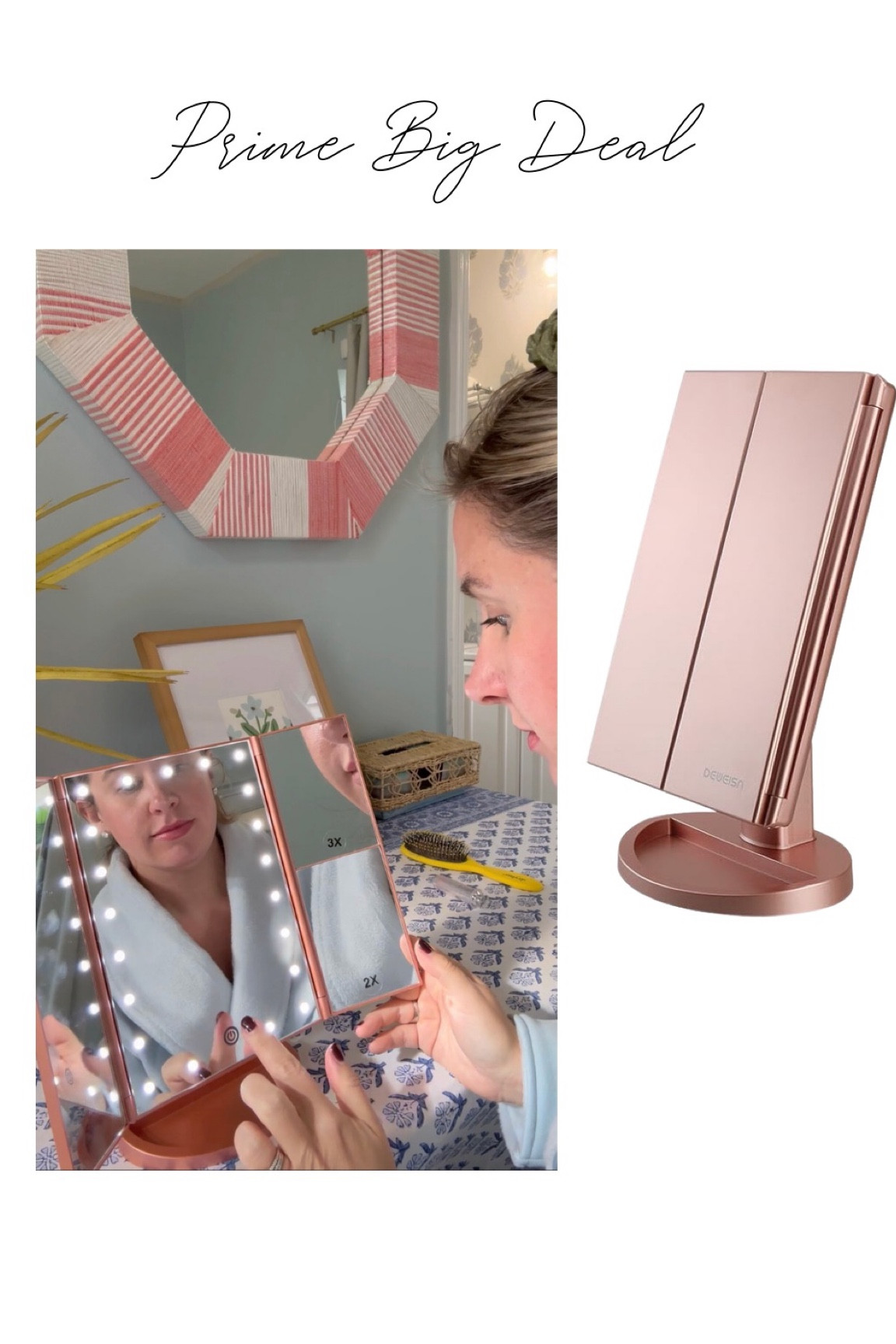 Vanity mirror prime deal 

#LTKhome #LTKxPrime #LTKstyletip