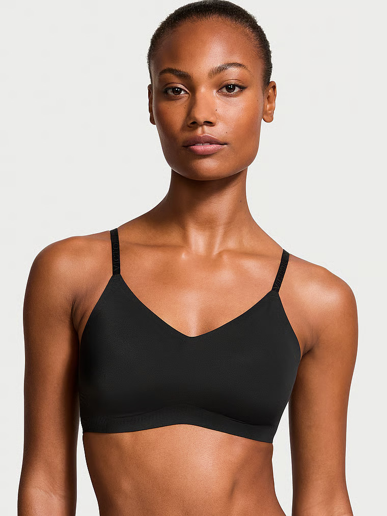 Buy Lightly Lined Wireless Comfort Bra, Black - Order Bralettes online - Victoria's Secret US | Victoria's Secret (US / CA )