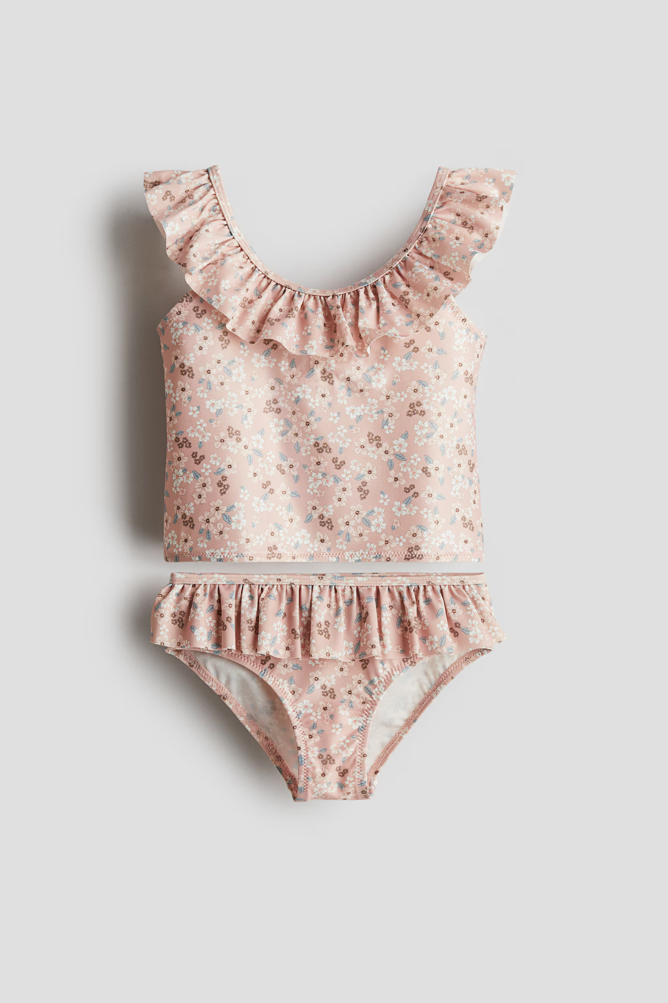 2-piece Ruffle-Trimmed Swimsuit | H&M (US + CA)