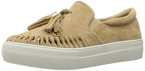 JSlides Women's Aztec2 Fashion Sneaker, Sand Suede, 7.5 M US | Amazon (US)
