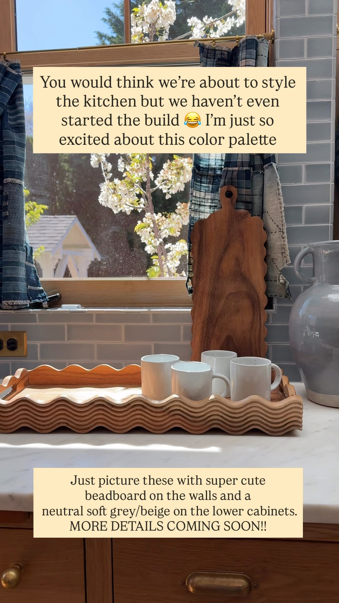 Styling my sister’s kitchen soon and gathering some cute product for her open shelving. So obsessed with these @anthropologie pieces! #anthropartner