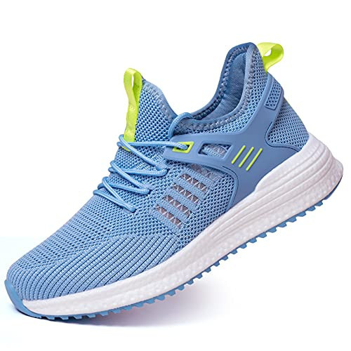 SDolphin Walking Running Shoes for Women - Tennis Training Workout Sneakers Non Slip Lightweight Breathable Gym Women's Fashion Light Blue Shoes | Amazon (US)