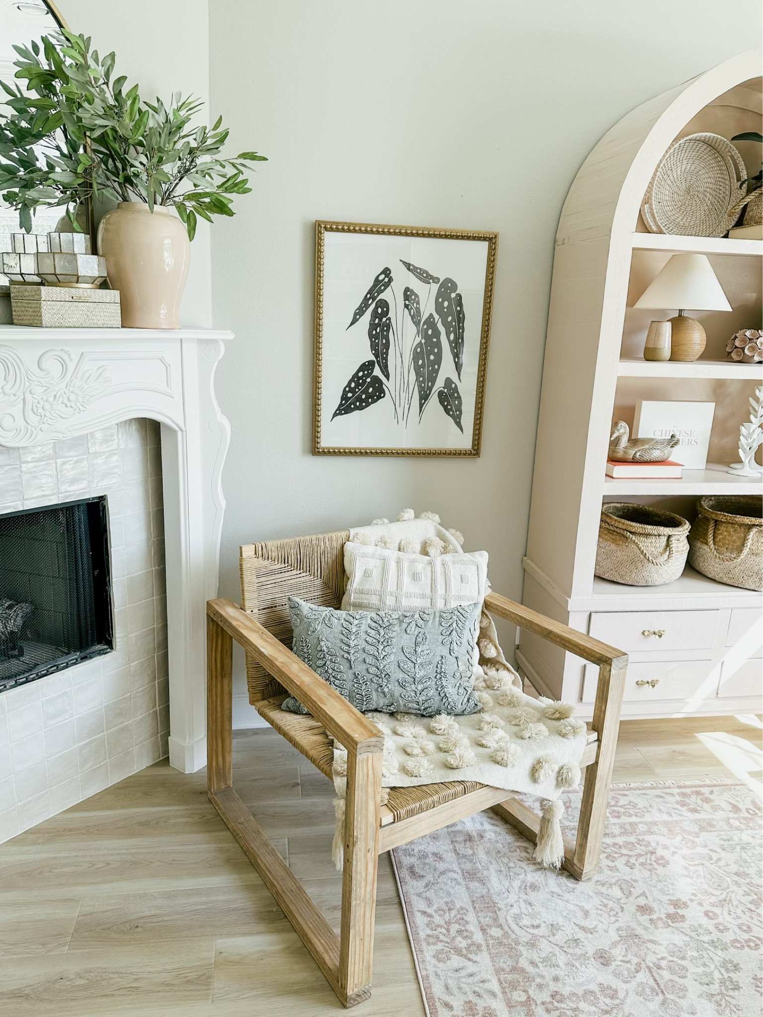 Walmart pillow! Love the detail and the color is almost pigeon! 
#walmart
#thebloomingnest 

#LTKSeasonal #LTKstyletip #LTKhome