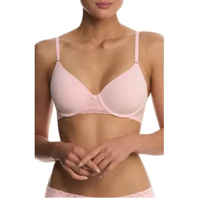 Natori Bliss Perfection Underwire Contour Bra in Black at Nordstrom, Size 32C | Nordstrom