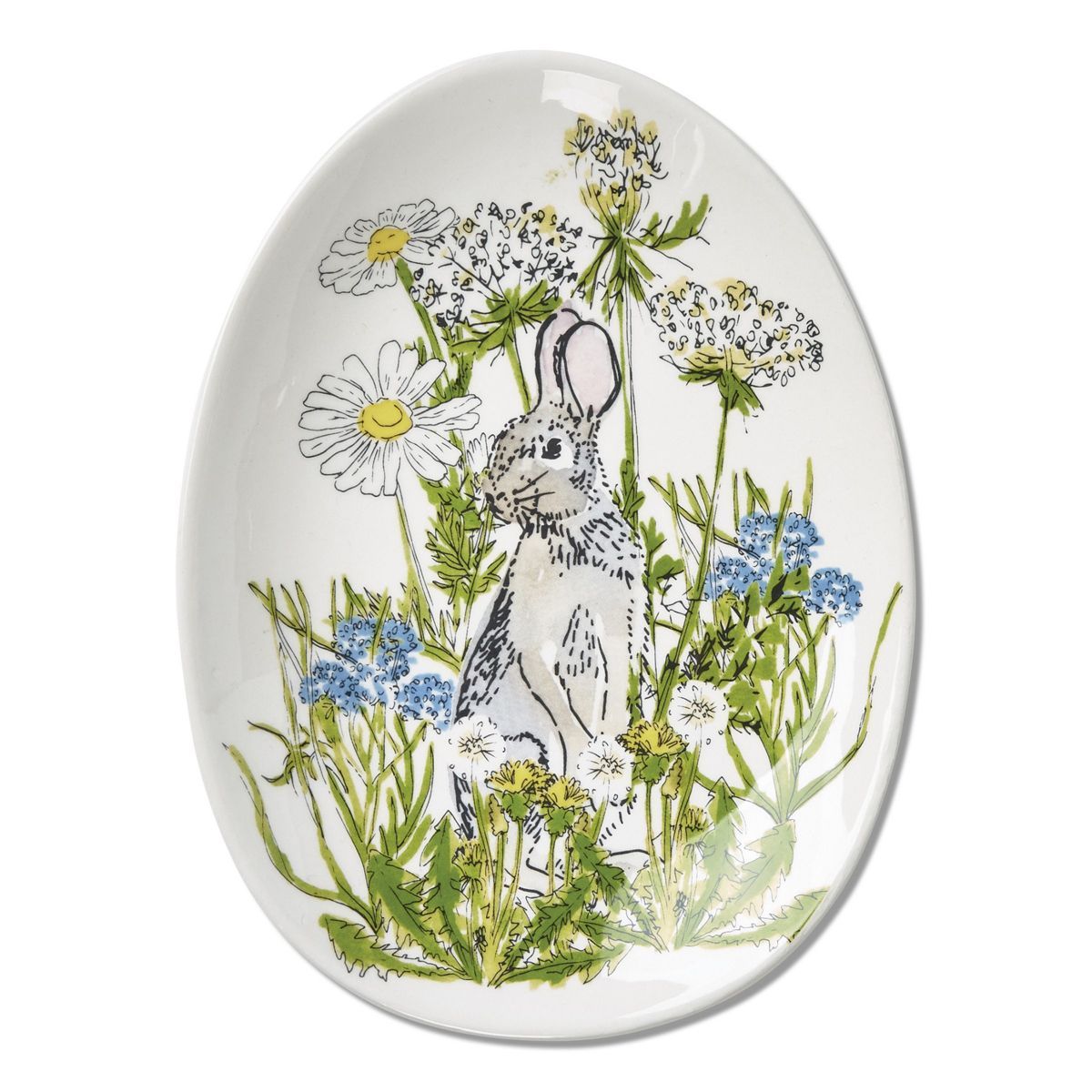 tagltd Garden Bunny Easter Plate | Target