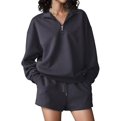 SHESHOW Womens Sweatsuits 2 Piece Set Oversized Sweatshirt and Shorts With Pockets Casual Lounge Sets | Target