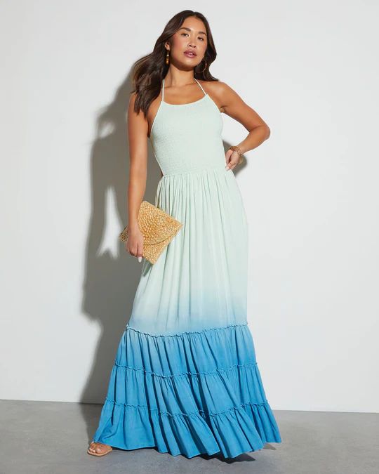 Ocean Breeze Tiered Maxi Dress | VICI Collection