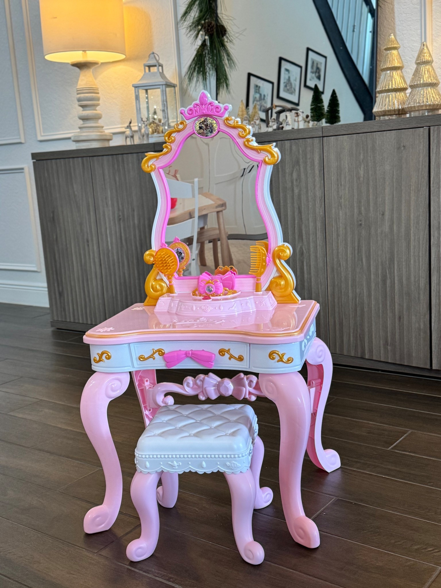 Little vanity set and accessories I got for Layla for her close to Christmas bday gift! 

#LTKFindsUnder100 #LTKGiftGuide #LTKKids