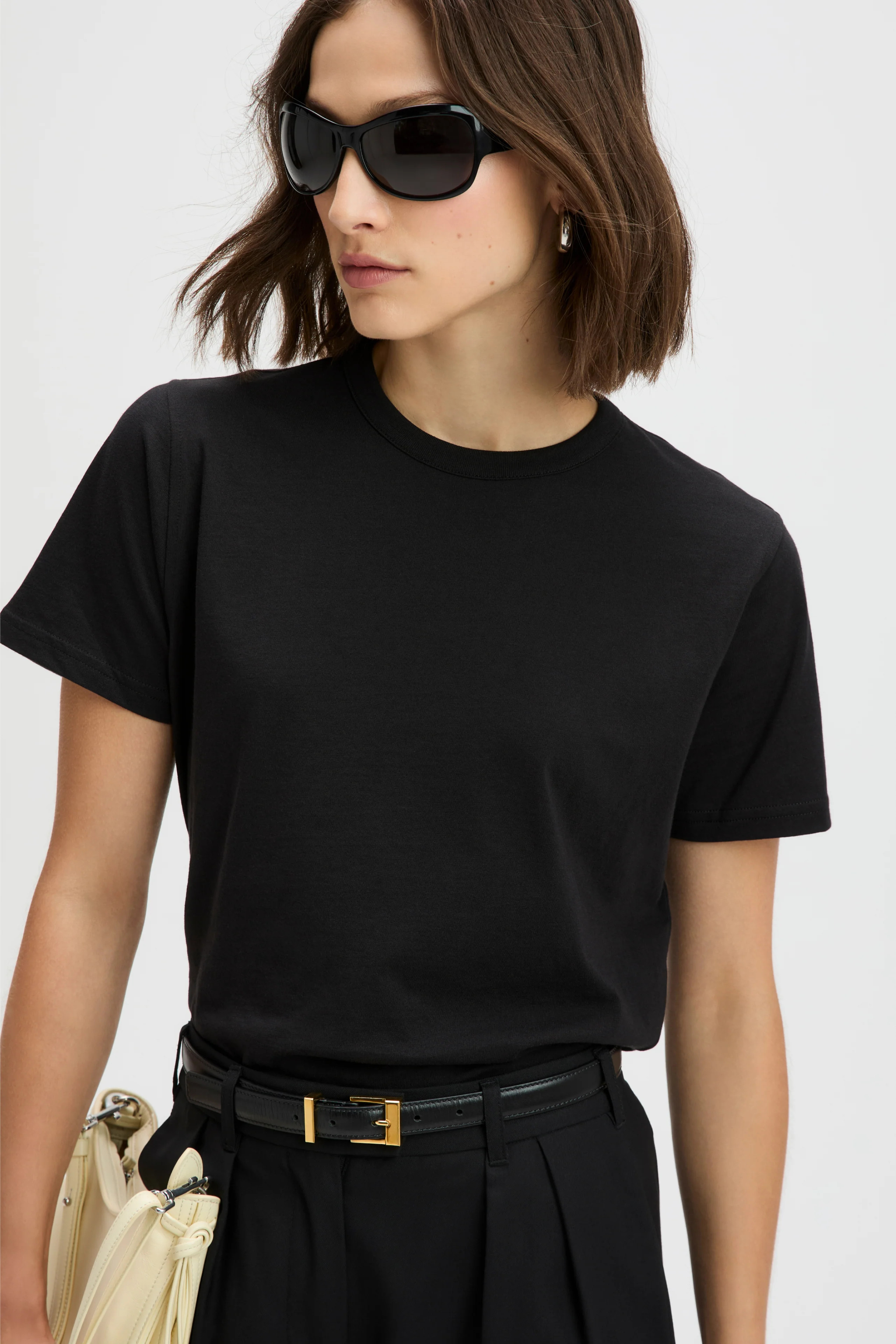 The Iconically Soft Perfect Tee in Black | Sold Out NYC