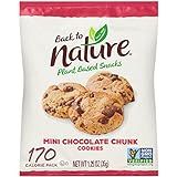 Back to Nature Cookies, Non-GMO Mini Chocolate Chunk, 1 Ounce Grab & Go Bags, 100 Count | Amazon (US)