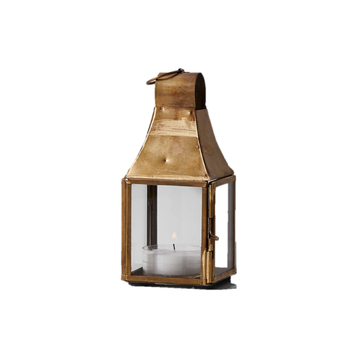 5'' H Glass Tabletop Lantern | Wayfair North America