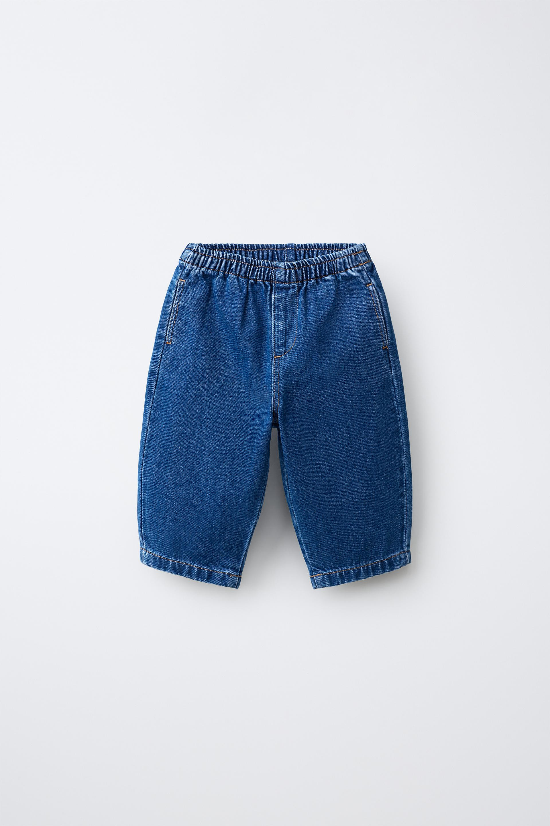 Zara - Baggy Jeans - Mid-Blue - 3-6 Months (26,8 Inches) - Kids | Zara US