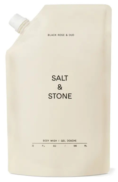 SALT & STONE Black Rose & Oud Body Wash in Refill at Nordstrom, Size 32 Oz | Nordstrom
