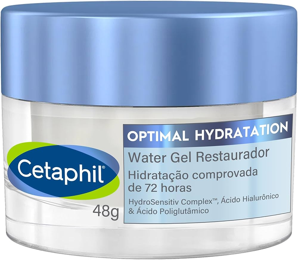 Cetaphil Water Gel Hidratante Com Ácido Hialurônico Cetaphil Optimal Hydration | Amazon (BR)