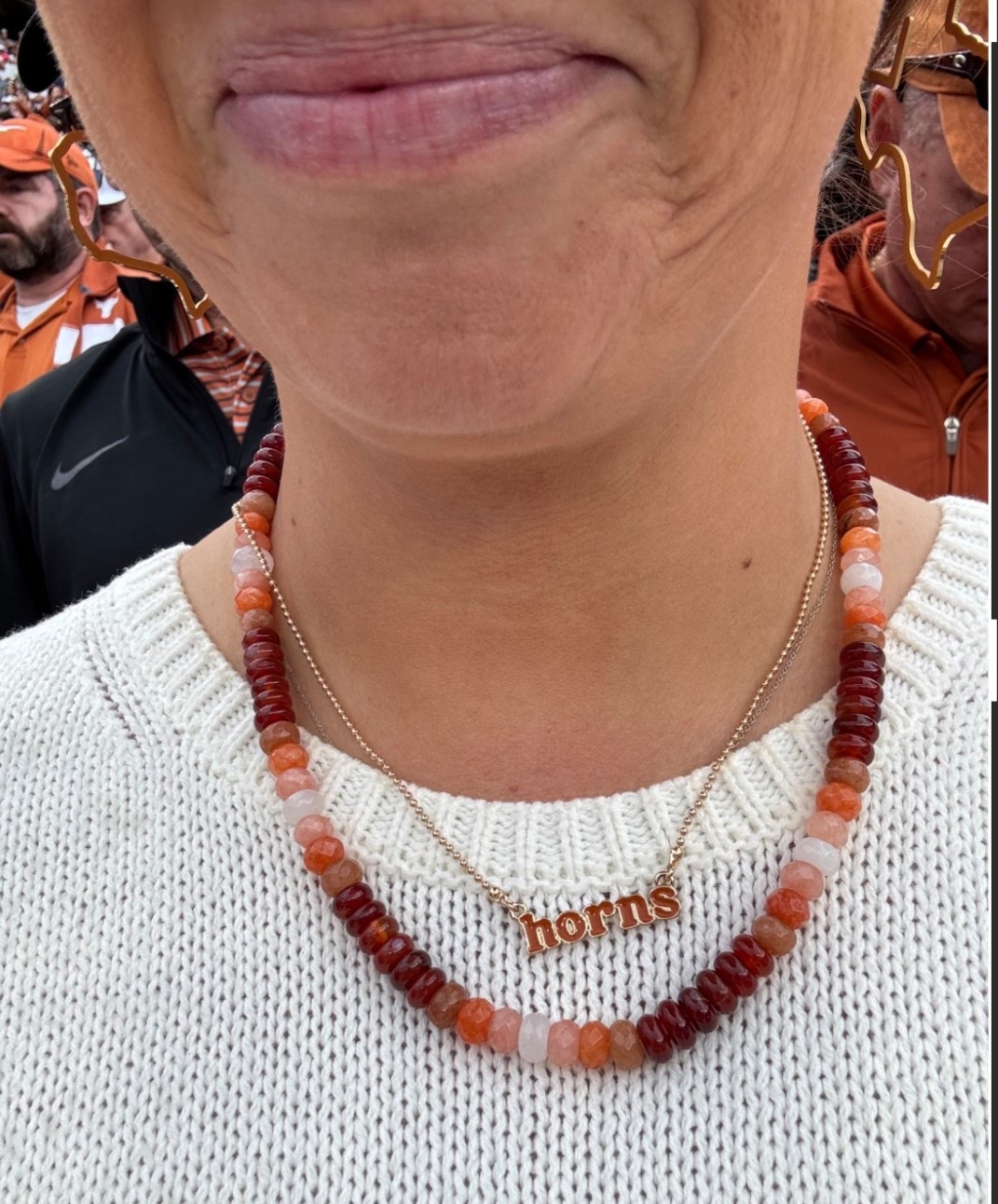 resharing one of my top fall 2025 finds: the $78 gemstone necklace from @goldethread