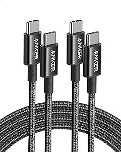 Anker USB C Charger Cable (6ft 100W, 2Pack), USB 2.0 Type C Fast Charging Cable for iPhone 15 / 1... | Amazon (US)