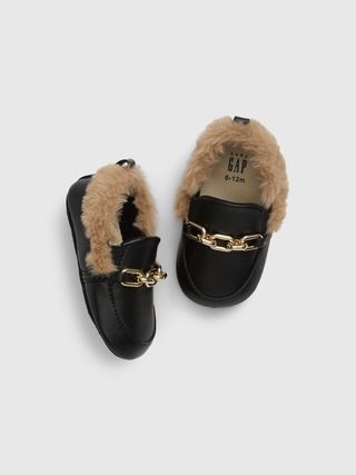 Baby Faux-Fur Loafers | Gap (US)