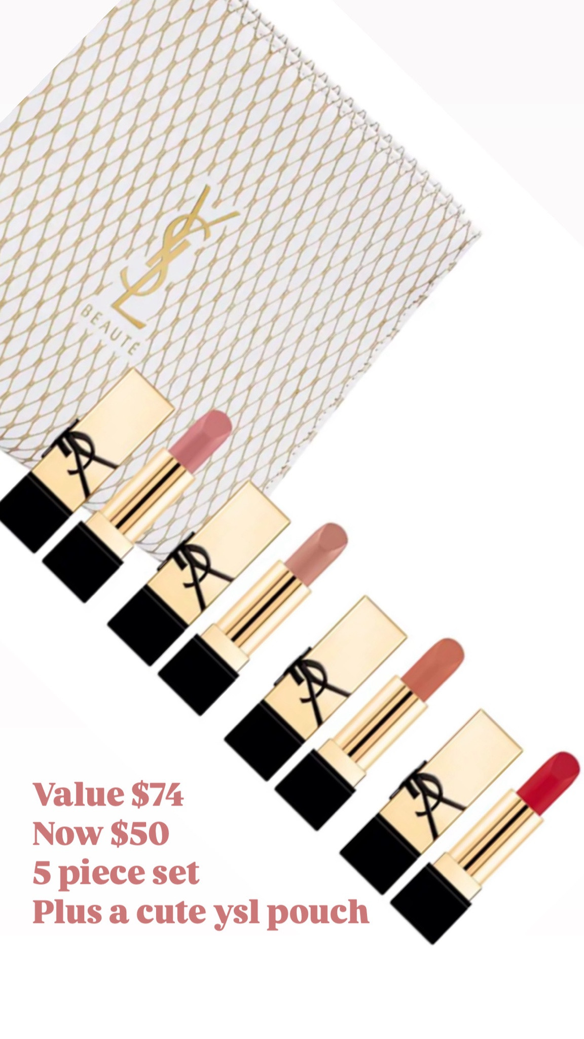 Great deal and would make a nice birthday or holiday gift as well! This lipstick is so creamy and luxe!! 

#LTKOver40 #LTKFindsUnder50 #LTKBeauty
