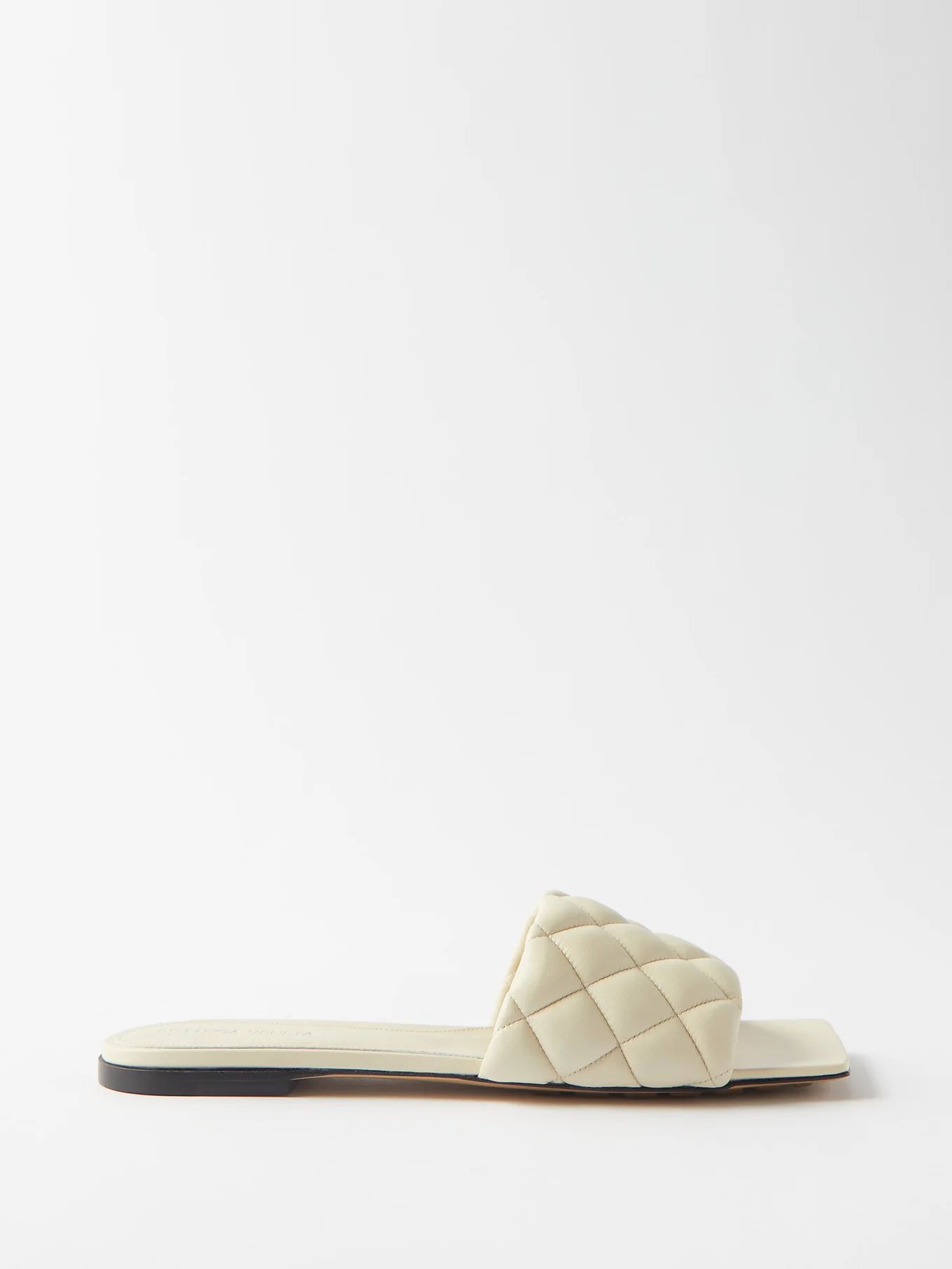 Padded Intrecciato-leather slides | Bottega Veneta | Matches (US)