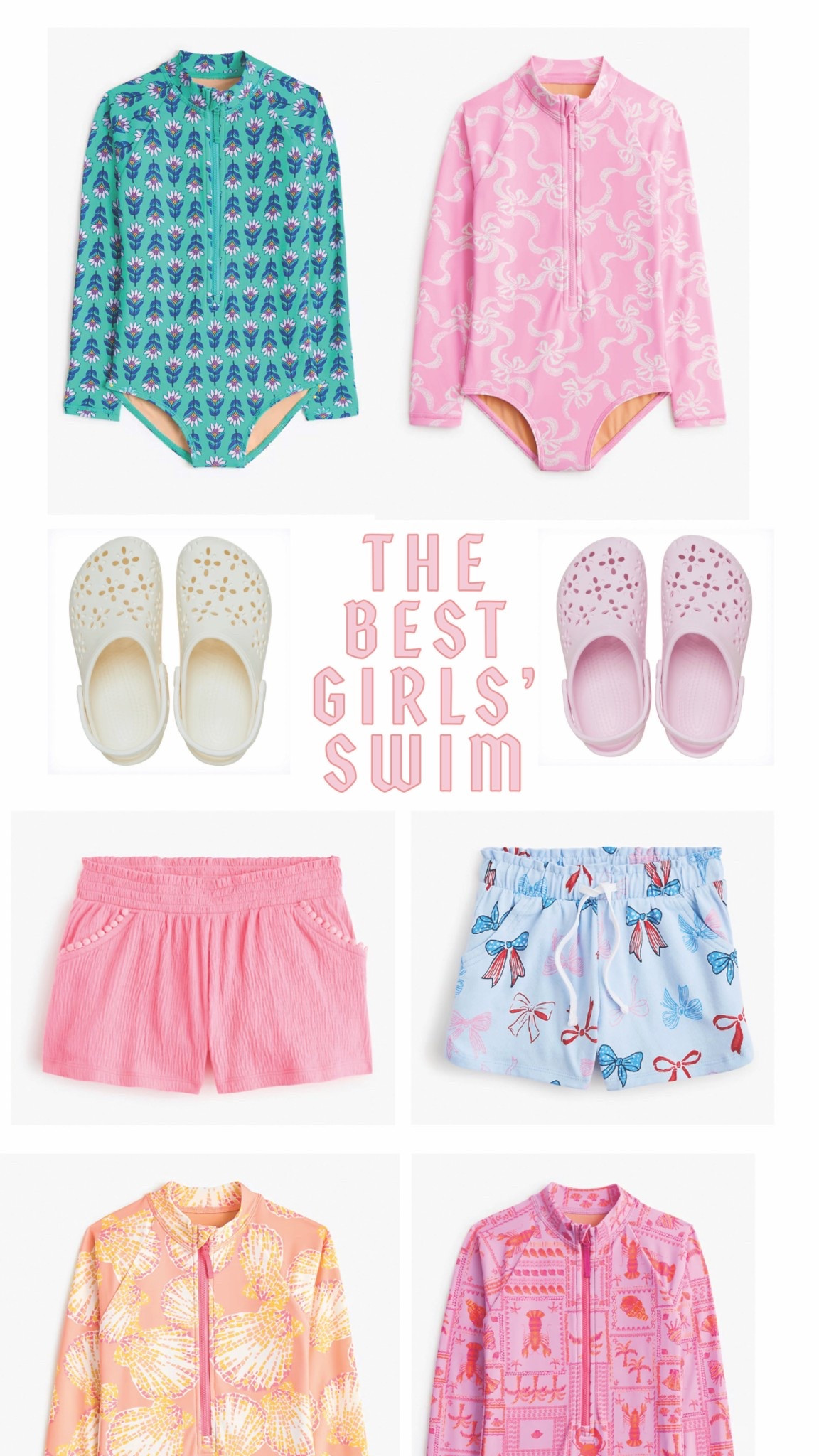 These rashguards are my favorite for my girls! They are available in sizes up to 14, and they are on sale! 

#LTKmomlife #LTKSaleAlert #LTKKids