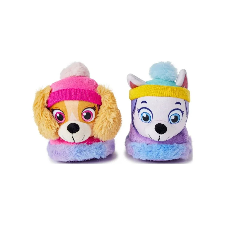 Paw Patrol Toddler Girls Slipper, Sizes 5/6-11/12 - Walmart.com | Walmart (US)